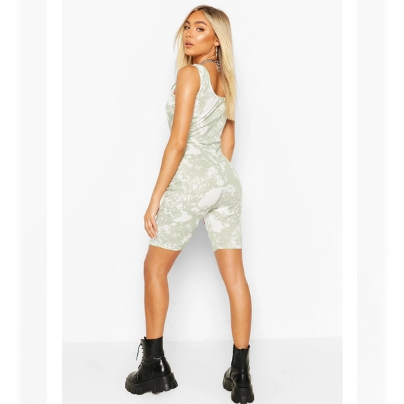 Boohoo Ribbed Unitard/Romper - Picture 2 of 4